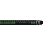 Weatherhead WeatherSHIELD H280 Black Synthetic Rubber Braided Hydraulic Hose, 1/2 in, 1 ft L, 5000 psi