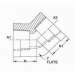 Brennan 5505-08-08-FG 5505-08-08