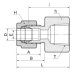 DK-LOK DCF 4-4N-S DSA-04-04-SS