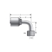 Gates® 6G-10FDLORX90 6G-10FDLORX90