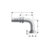 Gates® 12GS-16FLH90-140 12GS-16FLH90-140