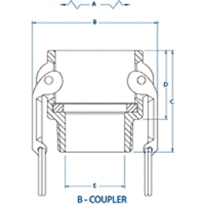 PT® Coupling 1400205 1/2B SS | ARG Industrial